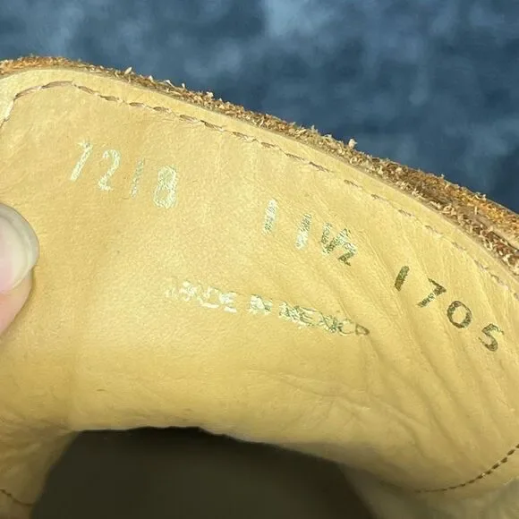 Alan Payne Santiago Boot tan Men size 11.5